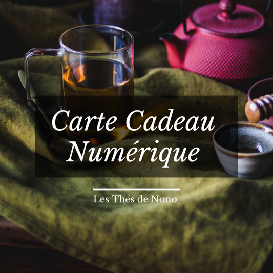 Carte Cadeau Numérique Les Thés de Nono