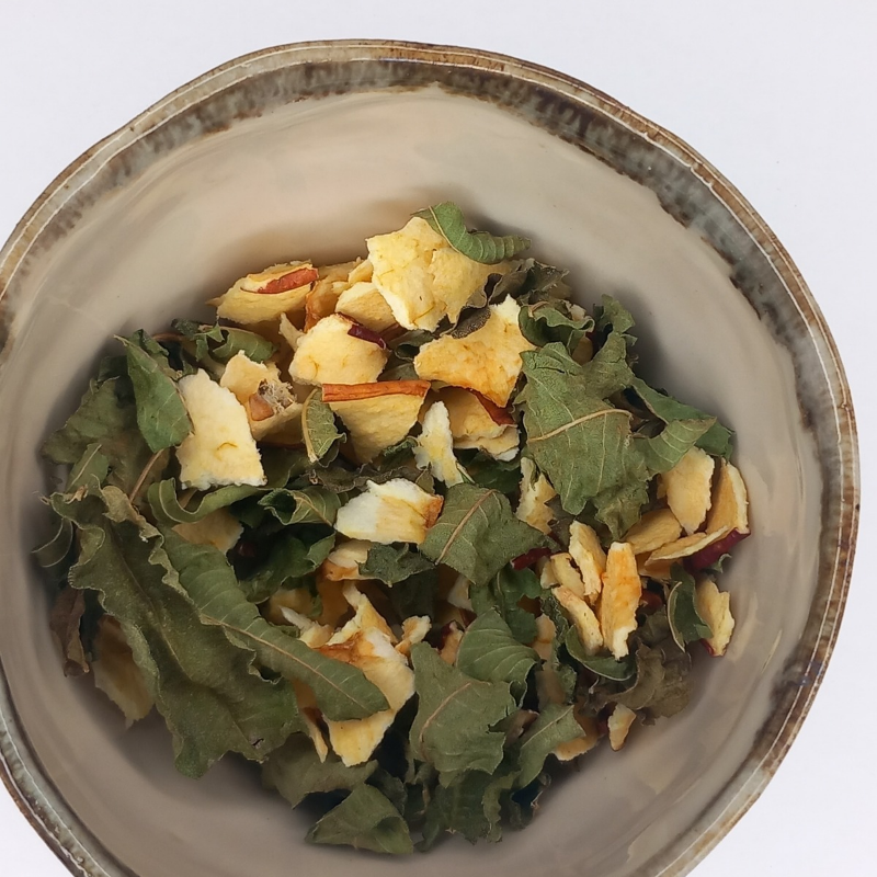 Infusion fruitée Pomme d'Occitanie et Verveine de Bretagne