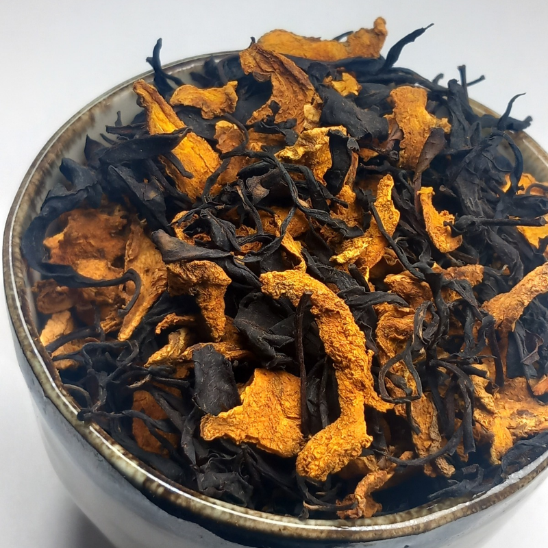 Thé Noir Français de Loire-Atlantique et Curcuma de Guyane Française (50g)