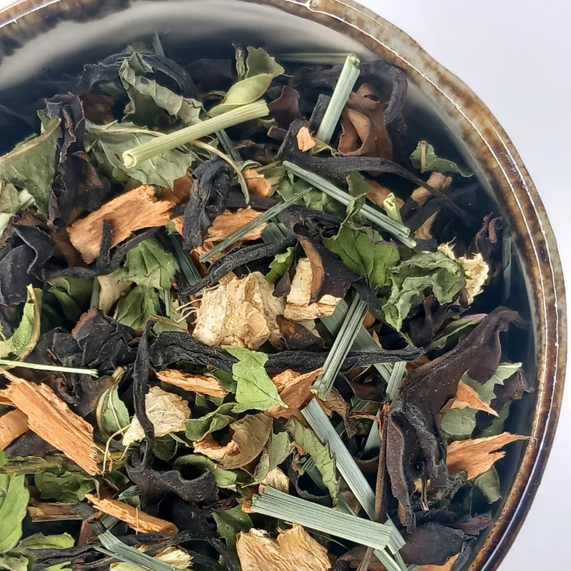 Thé Noir de Loire-Atlantique Menthe Citron Épices