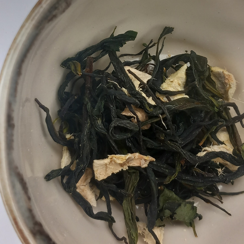 Thé Vert d'Occitanie et Gingembre de Guyane Française