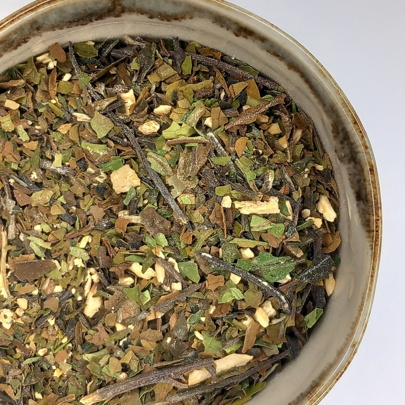 Thé Vert de l'île de la Réunion et Ananas