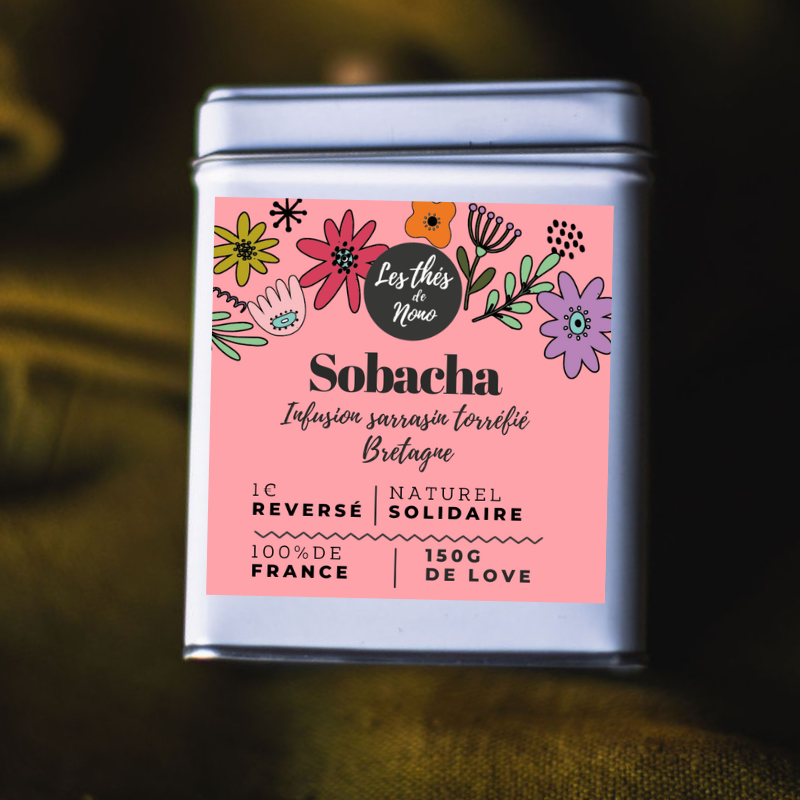 1 Tasse artisanale de dégustation confectionnée en Aveyron + 1 infusion de Sarrasin torréfié de Bretagne (150g)