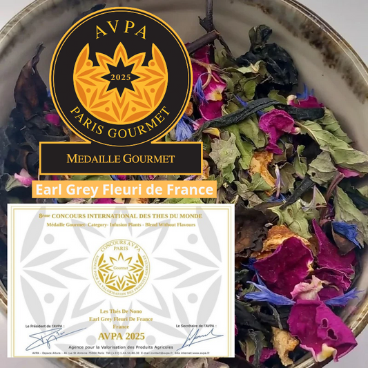 Earl Grey Fleuri de France - médaille gourmet 2025