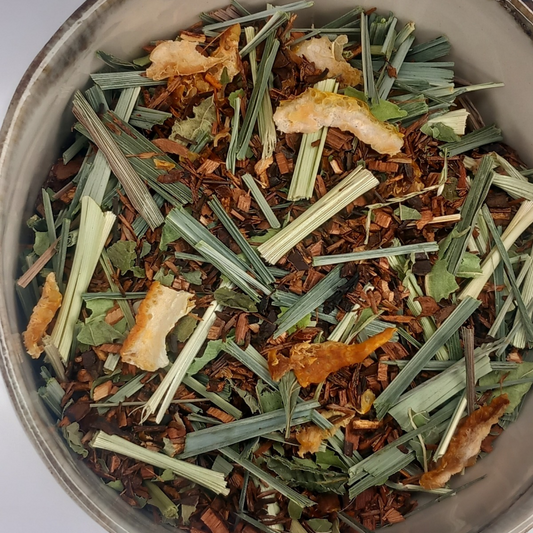 Rooibos Citron de Menton Citronnelle de Bretagne Yuzu du Sud 