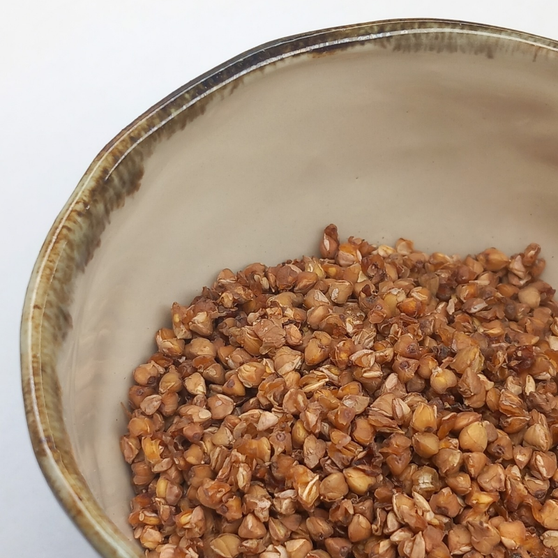 1 Tasse artisanale de dégustation confectionnée en Aveyron + 1 infusion de Sarrasin torréfié de Bretagne (150g)