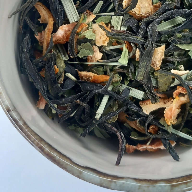Thé Vert d'Occitanie Bergamote et Yuzu de France - Earl Grey Local